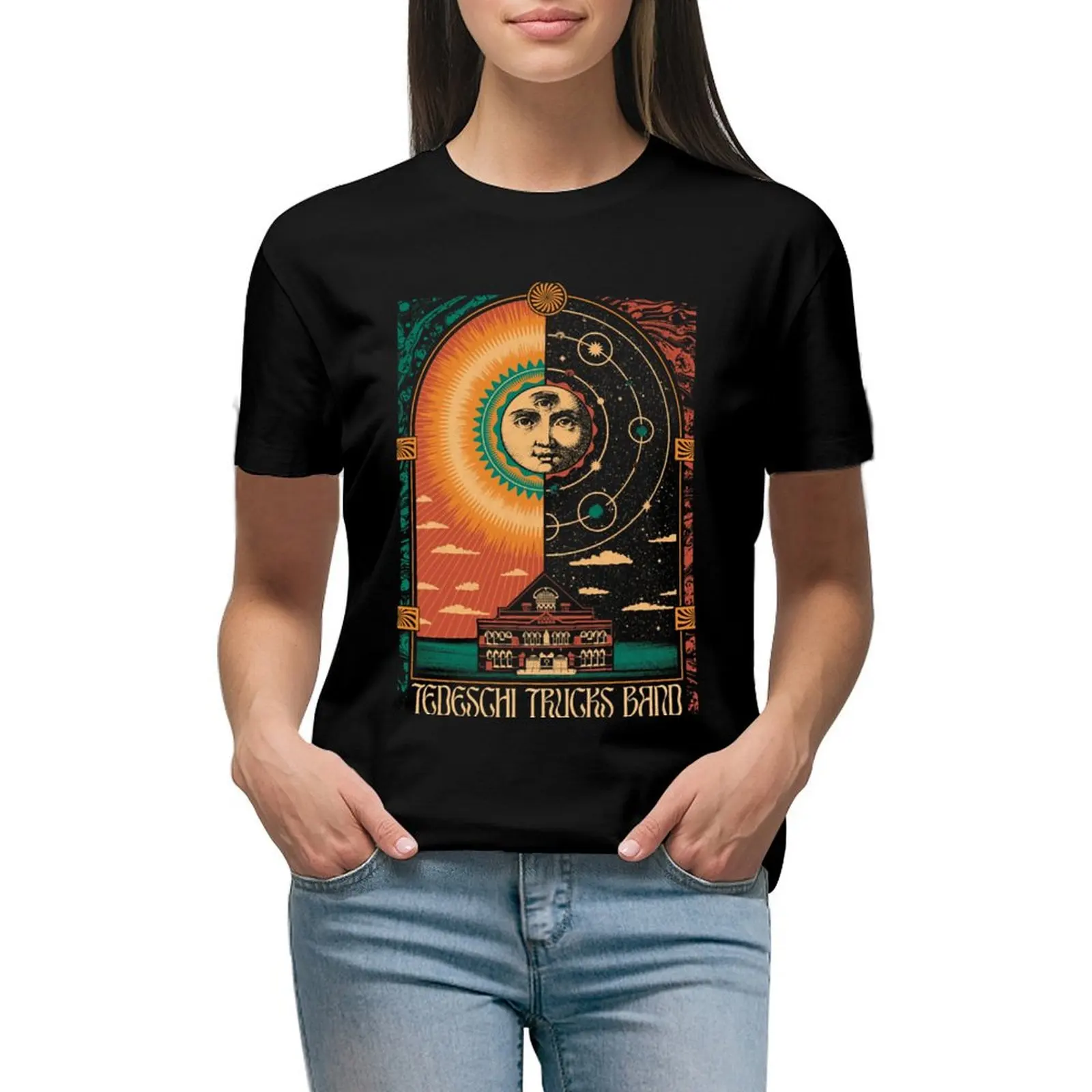 

Copy of Tedeschi Trucks Band (9) T-shirt oversized tees summer clothes for Women