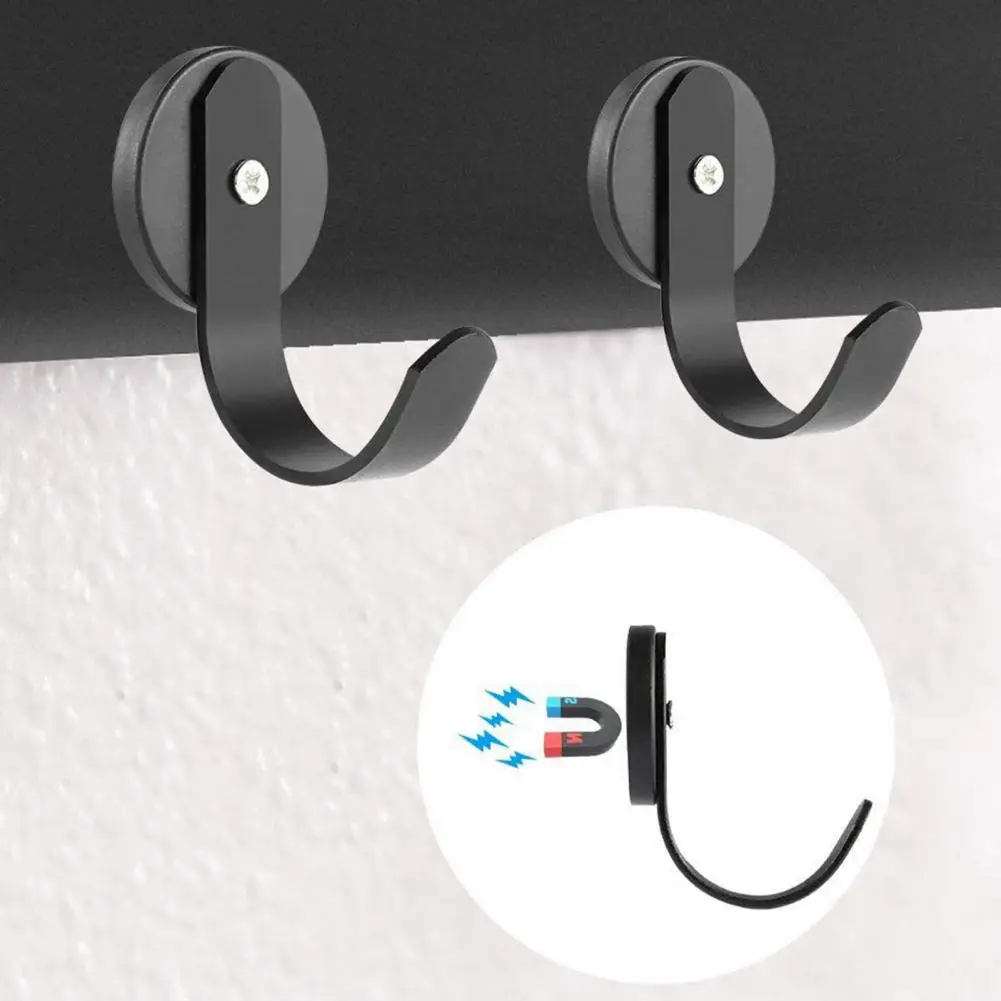 

Strong Iron Hook for Metal Doors Magnetic Hook for Metal Surfaces Only Strong Load-bearing Magnetic Hook Wreath Hanger for Home