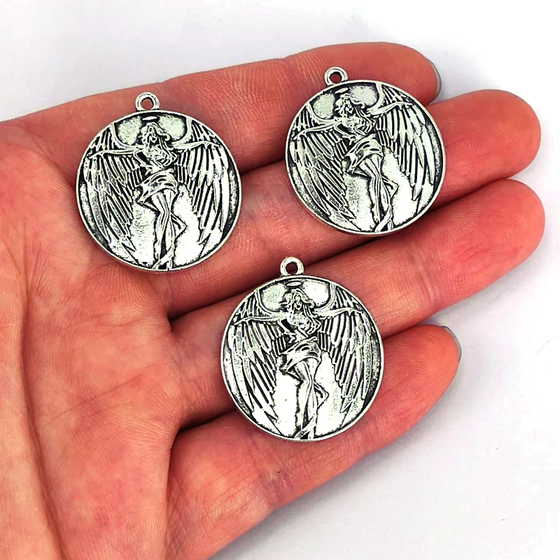 

50 шт., подвеска в виде ангела для мужчин и женщин