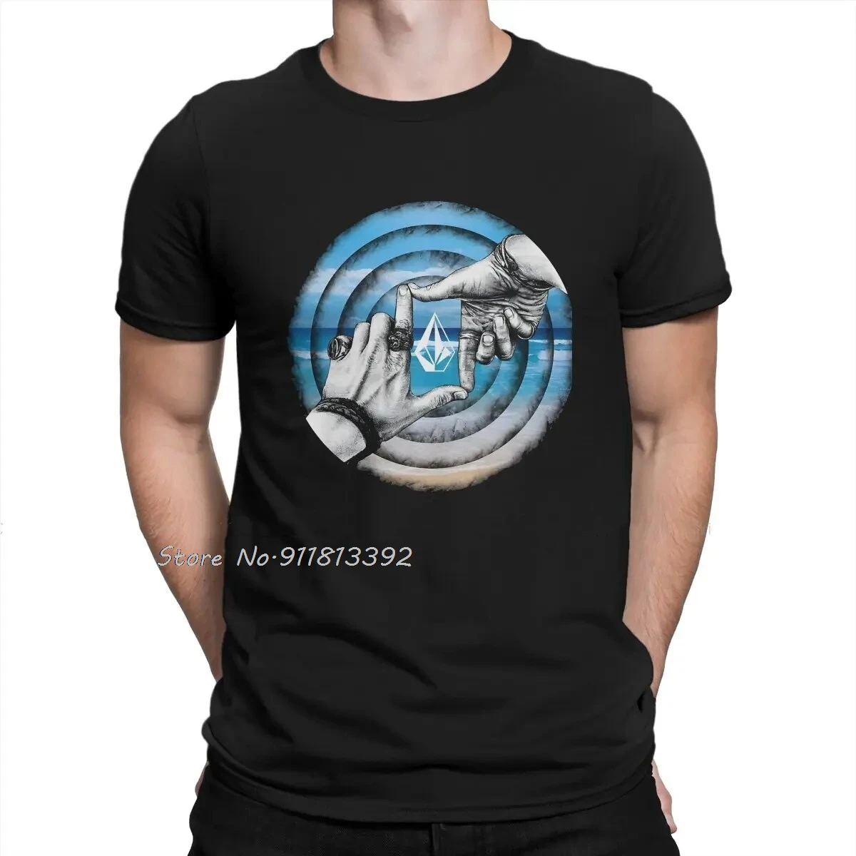 Hawaï Surf Idée Cadeau Humour Surfer Surfeur T Shirts Hommes T-shirt Épais S Noir vendu par The
