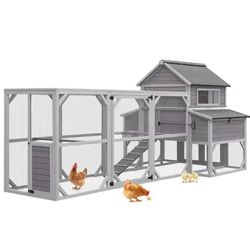 Large Wooden Chicken Coop 1