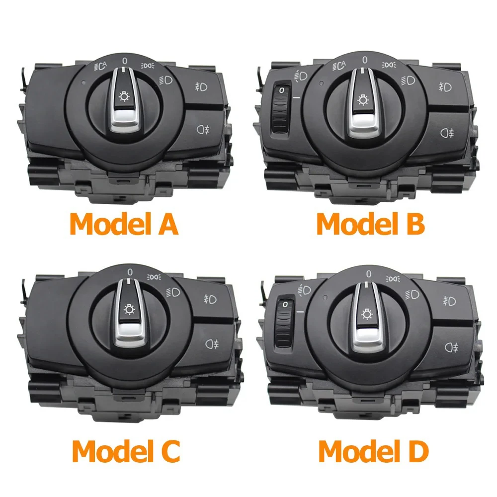 Car Front Head Lamp Headlight Switch Button Assembly For BMW 1 3 