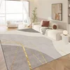 Modern Golden Geometric Carpet for Living Room Large Area Decoration Home Rugs for Bedroom Soft Non-slip 200x300 Lounge Sofa Mat 4