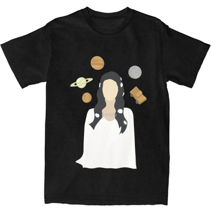 

Men's T-Shirt Love Lana Del Rey T-Shirts Leisure indie queen Summer Tee Shirt Classic Print Cotton Clothes Plus Size 6XL