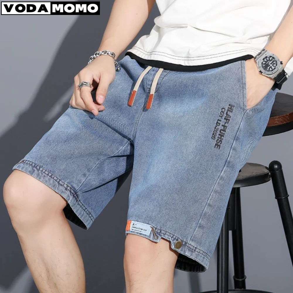 Baggy Jeans Shorts Jungen - Weite Denim Bermudas Für Sommer
