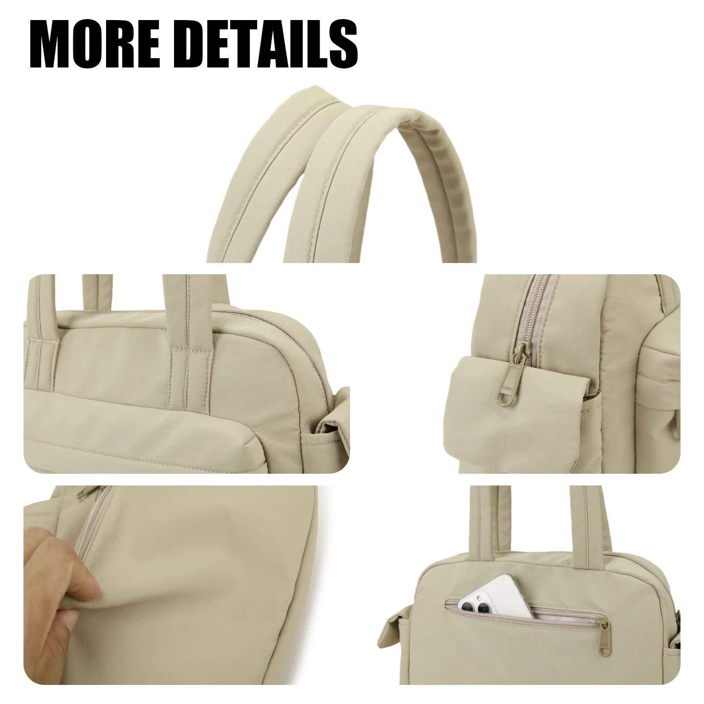 Original New Casual Crossbody Bag for Women, Vintage Shoulder Bag, Lightweight Canvas Bag for Commuting, Lightweight Yoga Bag, Suitable for Sports, Hiking, and Camping