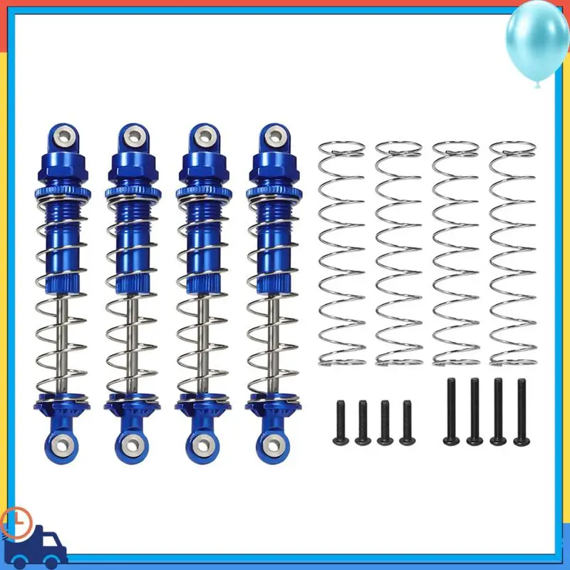 업그레이드-4Pcs 금속 충격 흡수 장치 댐퍼 1/18 RC 크롤러 자동차 UTB18 Capra 무제한 트레일 버기 업그레이드 부품 액세서리