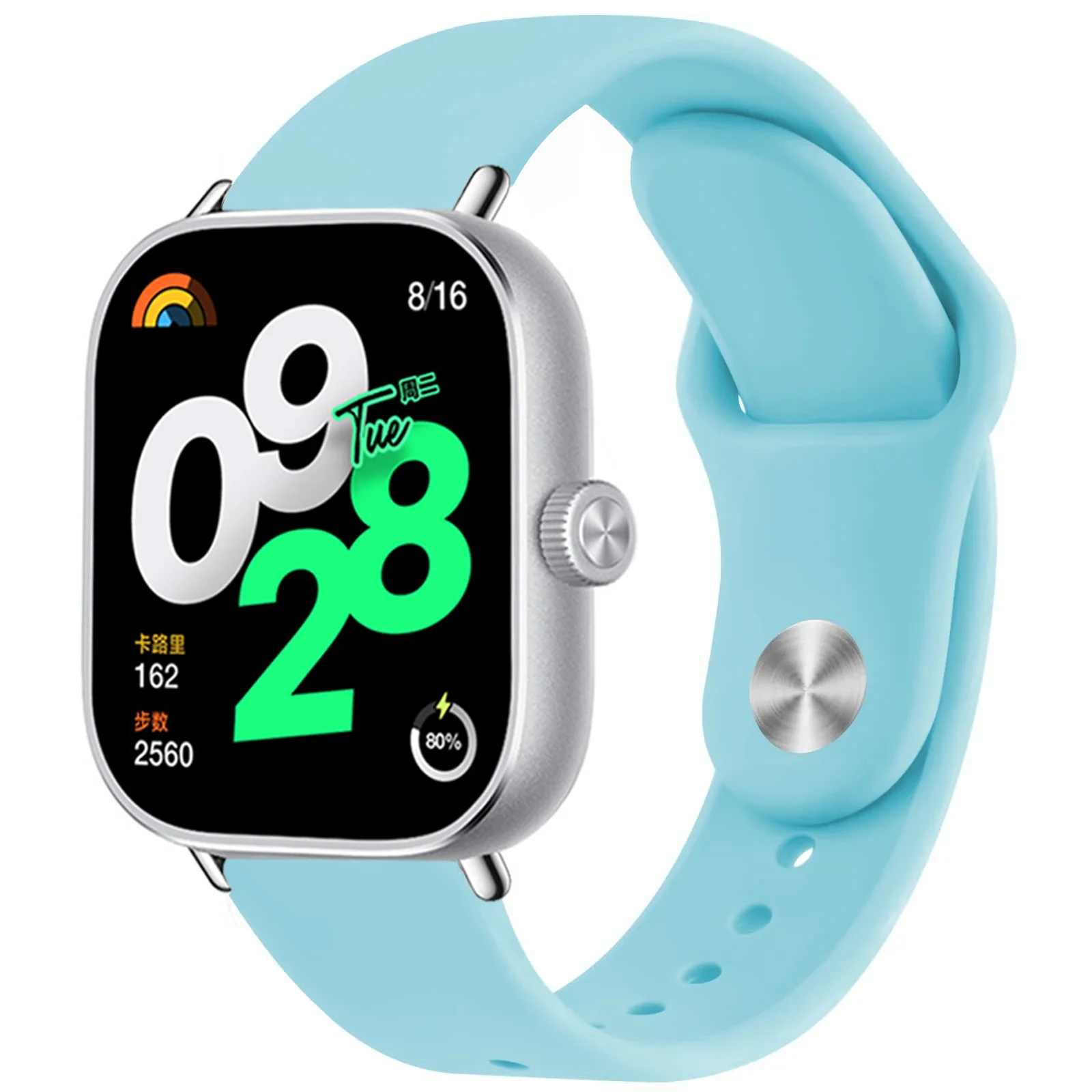 Silicone Sport Replacement Wristband Strap - Universal Fit