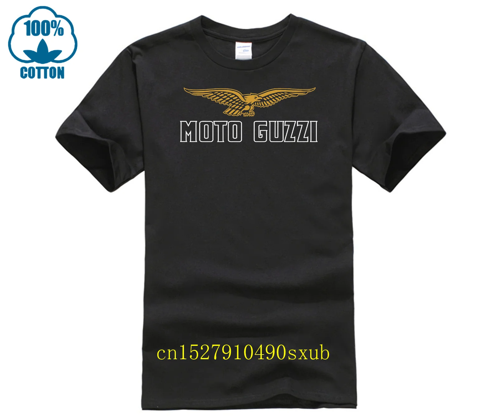 Moto Guzzi Wings Biker Moto Rider Premium T Shirt Taglie Da S A 5Xl Plus Sze