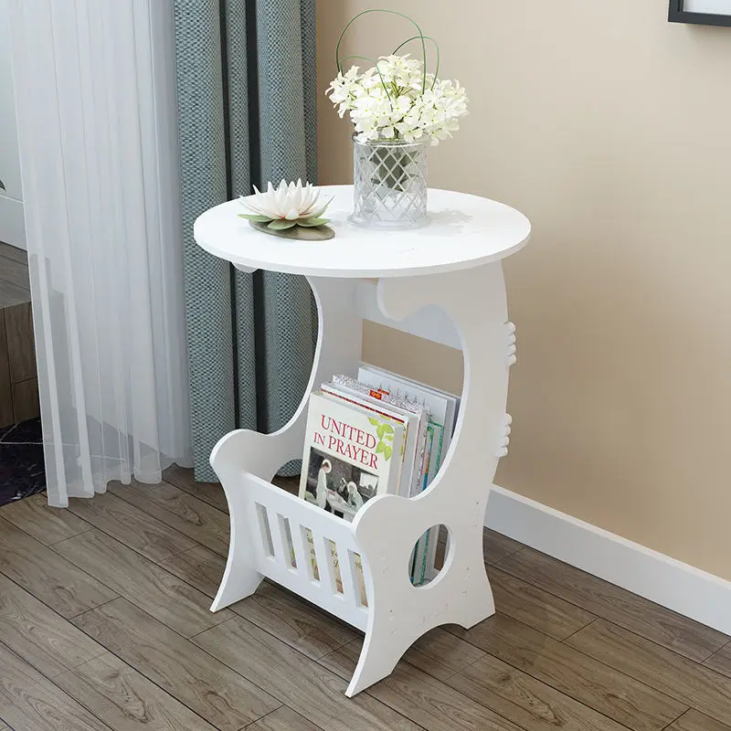 

[First order discount]European style balcony square table, coffee table, bedroom bedside table, small table, round table,