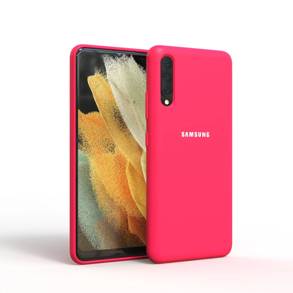 Silky Silicone Soft-Touch Back Protective Phone Case Cover