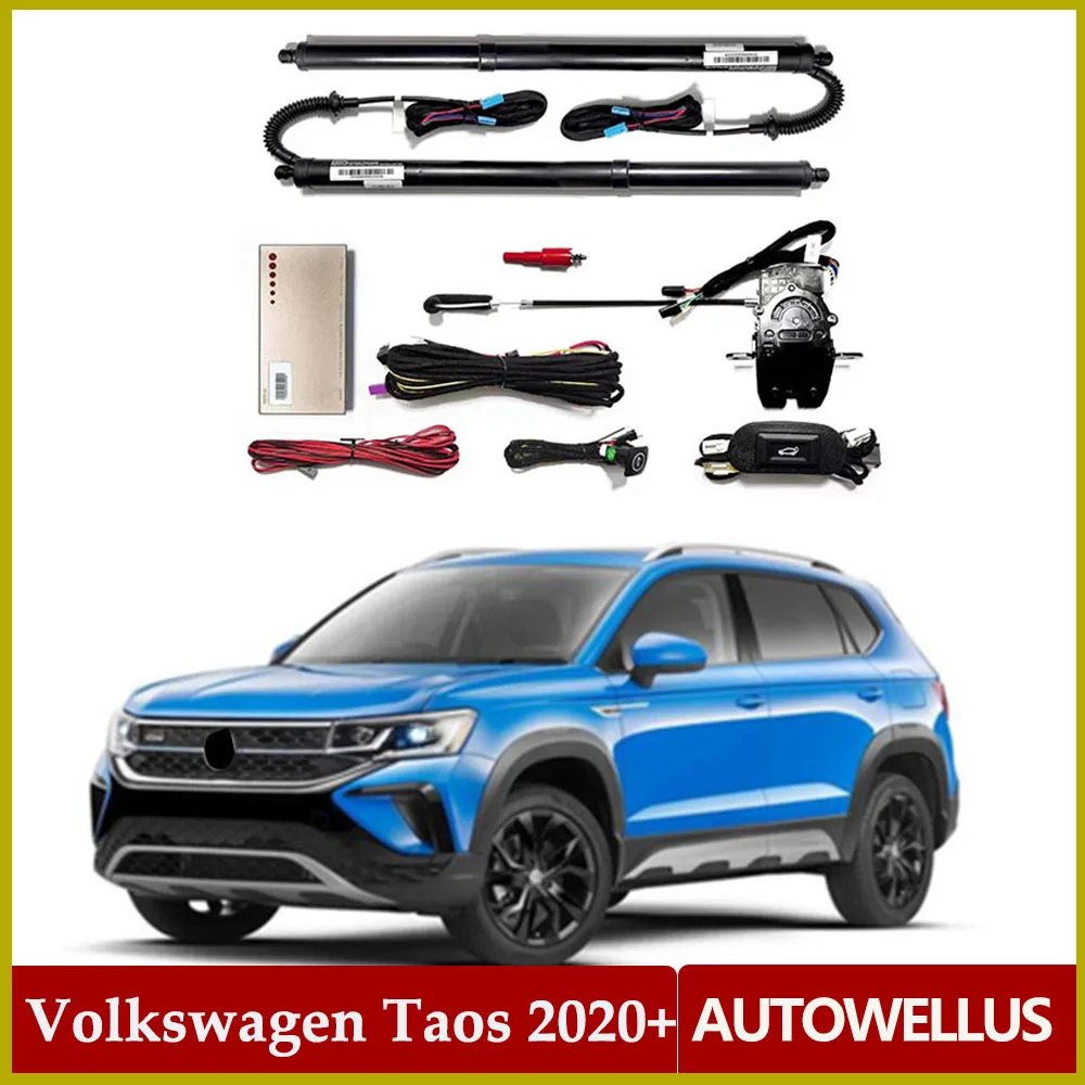 

For VW Taos 2020+ control of the trunk electric tailgate car lift auto automatic trunk opening drift drive kit foot sensor