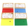 Baby Toy Montessori Math Arithmetic Board Wood Toys for Kids Montessori Educational Equipment for Tables of Arithmetic Exercises 1
