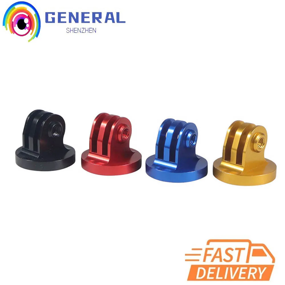 

Suitable for GoPro11/10 Aluminum Alloy Adapter Dajiang Action Tripod Metal Fixing Seat Camera Photography Adapter Accessories