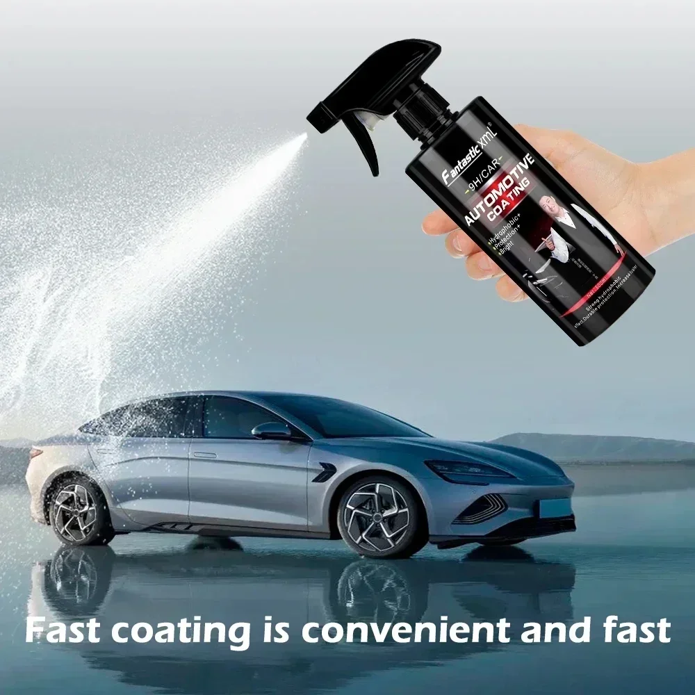 Car 500ML 9H Hardness Car Detailing Ceramic Coating Products Ceramic Coating Nano Glass Plated Crystal Polish