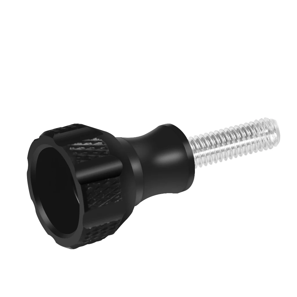 CNC Metal Thumb Knob Bolt Short Screw for HERO 11/10/9/8/MAX Case Tripod Mount