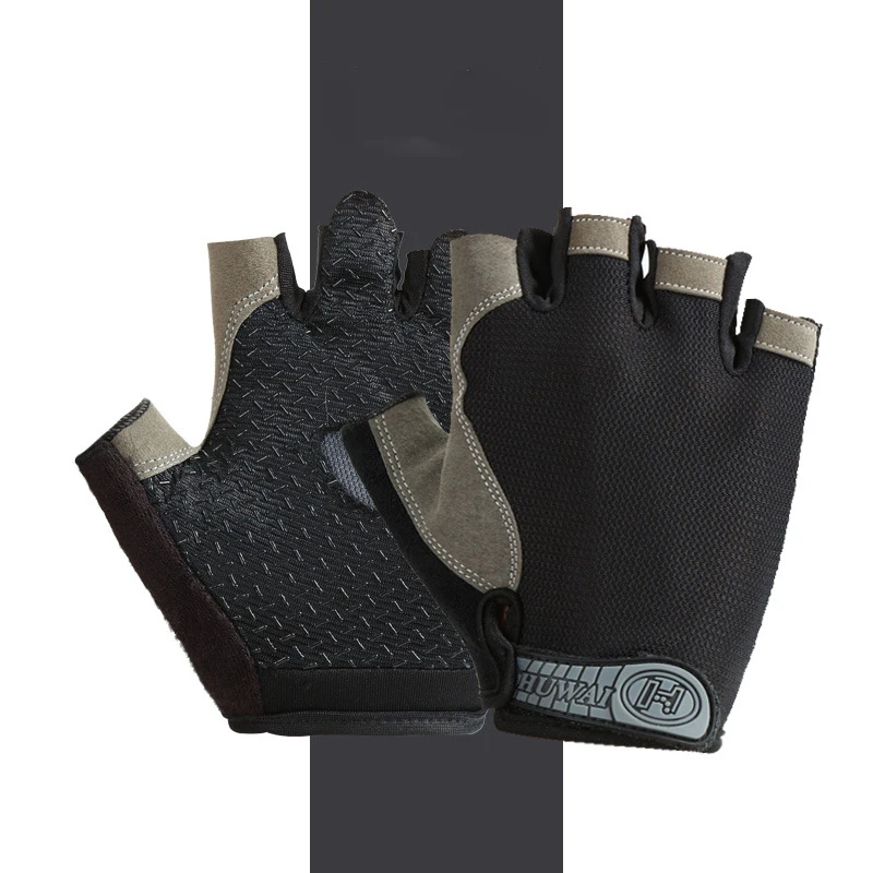 Half Finger Gloves Anti-Slip Anti-sweat Gym Fitness Fishing Cycling Gloves Outdoor Summer UV Protection Gloves Cycling Equipment 4
