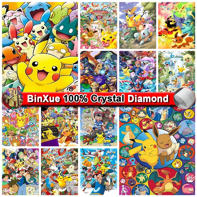 Diamond Painting New Collection 2023  Diamond Painting Pokemon - Diamond  Painting Cross Stitch - Aliexpress
