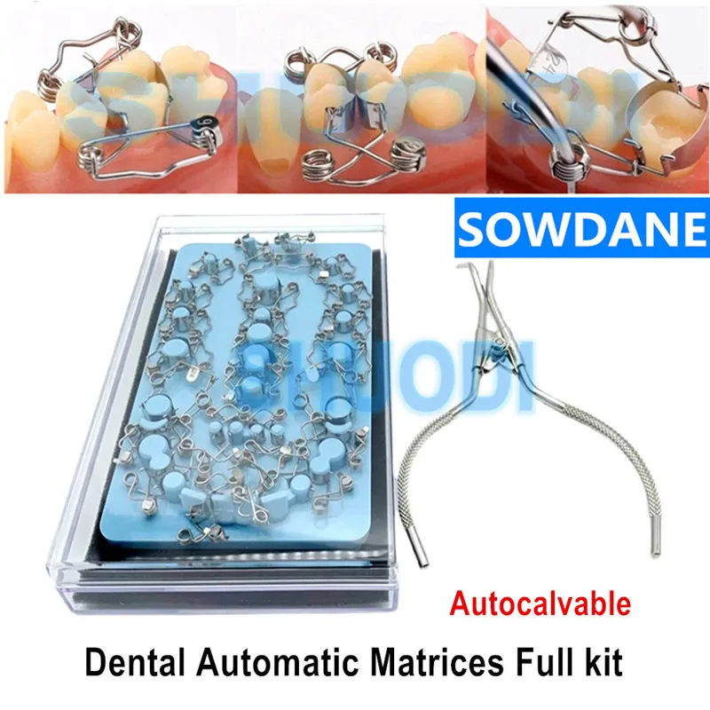 1SetDentalMatrixFormingSetAutomaticMatricesFullkitforTeethReplacementDentist