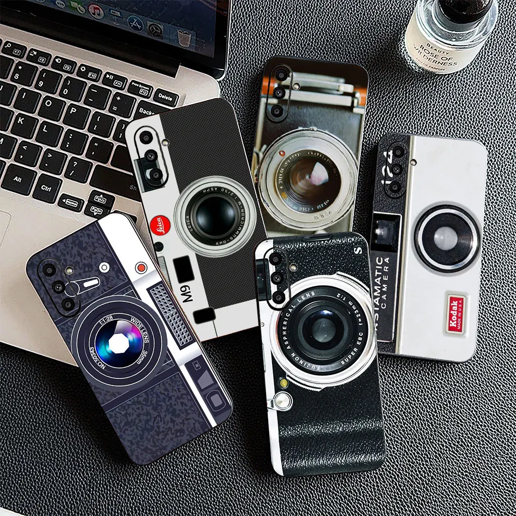 Retro Style Fashion Camera Vintage Phone Case - Stylish Protective Cover