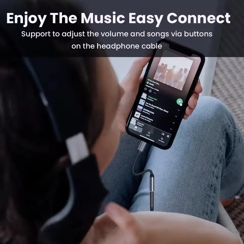 USB C to 3.5mm Adapter for Samsung Galaxy S21/S20/Note20, Aux Audio Converter, Plug & Play, Perfect Gift for Tech Lovers ﻿