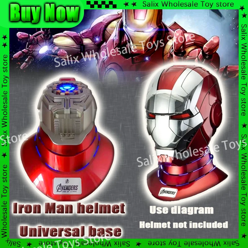 Iron Man Autoking 1/1 Mk5 Helmet Bluetooth Audio Base Remote And