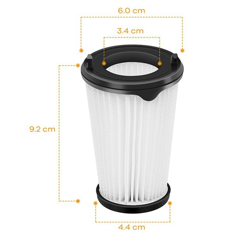High-Efficiency HEPA Filter for Cordless Vacuum Cleaners