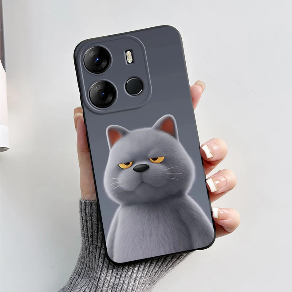 Luxury Marble Soft Silicone Phone Case - Tecno Pop 7 Series