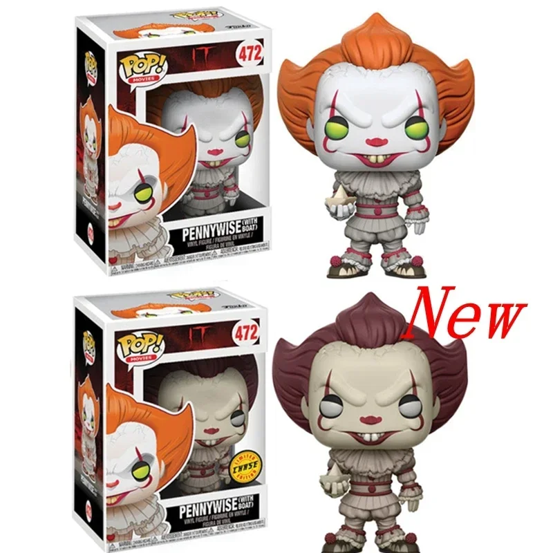 FUNKO POP Pennywise 472# Limited Figure Model Toys for Children