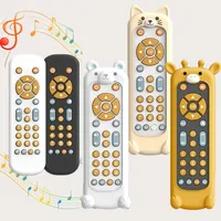 2024 Infant Simulation TV Remote Control Toy with Music and Light Musical Baby Toy Sensory Remote Kid Baby Toys for 1-3 Year Old 1