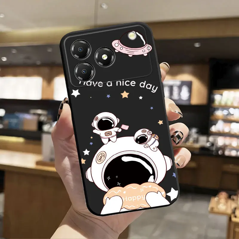 Fashion Cartoon Soft Silicone Shockproof Phone Case Cover