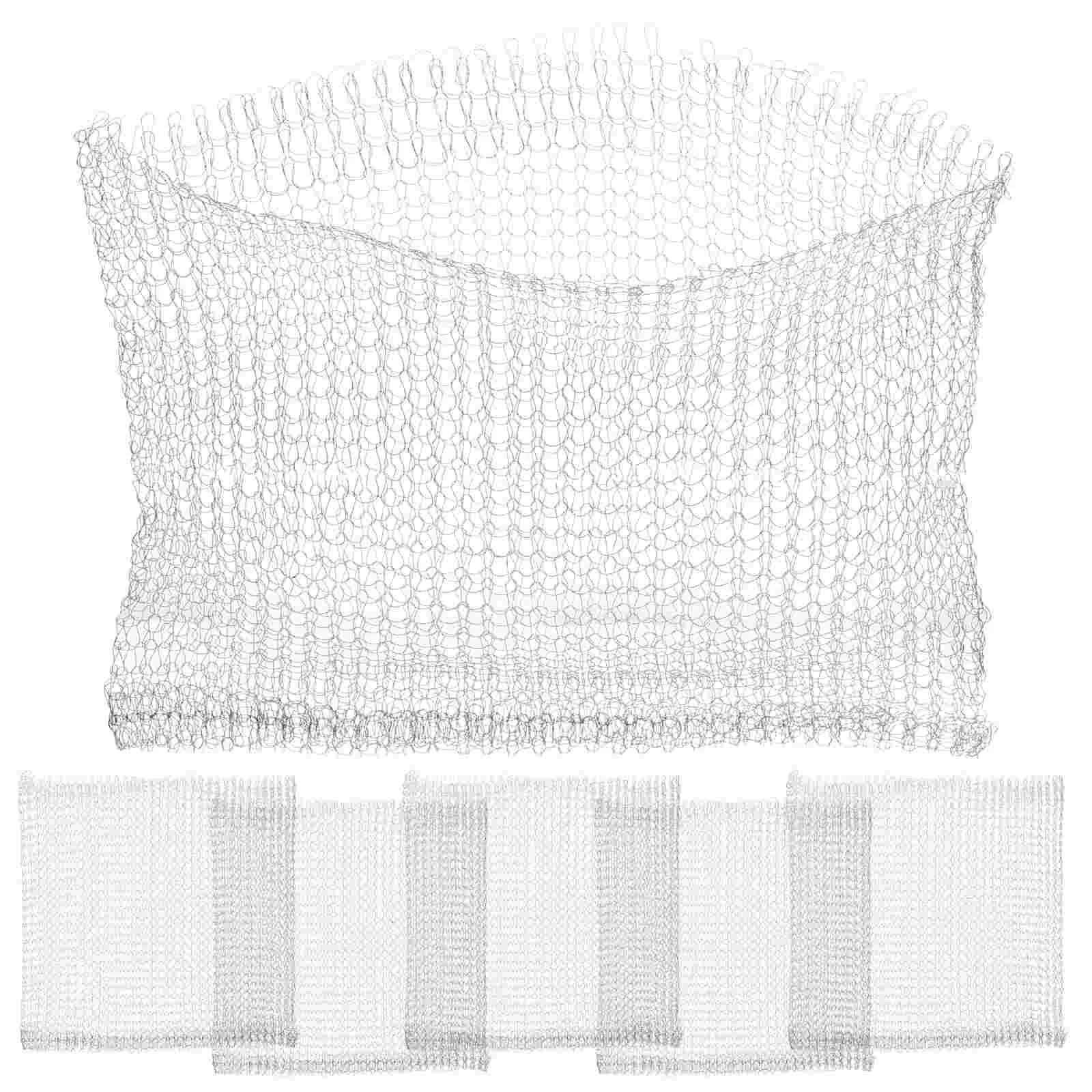 

Stainless Steel Wire Knitted Plants Protection Mesh Bag Plants Root Pouches Basket Indoor Outdoor Yard Garden Planting