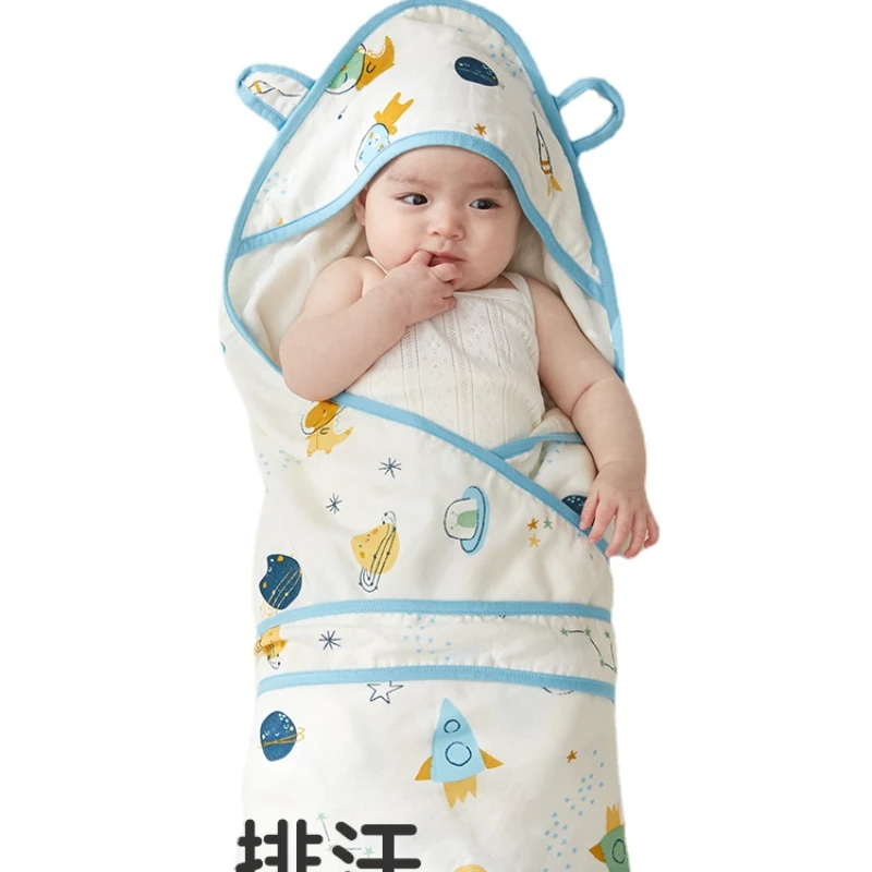 

Yy Baby Wrapping Blanket Newborn Cotton Newborn Baby's Blanket Baby Gauze