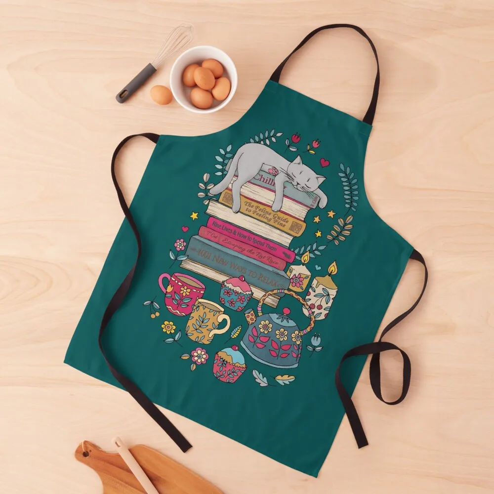 

How to Hygge Like a Cat Apron Novelties Kitchen And Home Apron Waterproof Costume Waiter