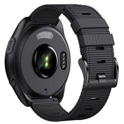 Universal Easy Fit Wristband: 20/22mm Adjustable Strap - 20mm (Black)