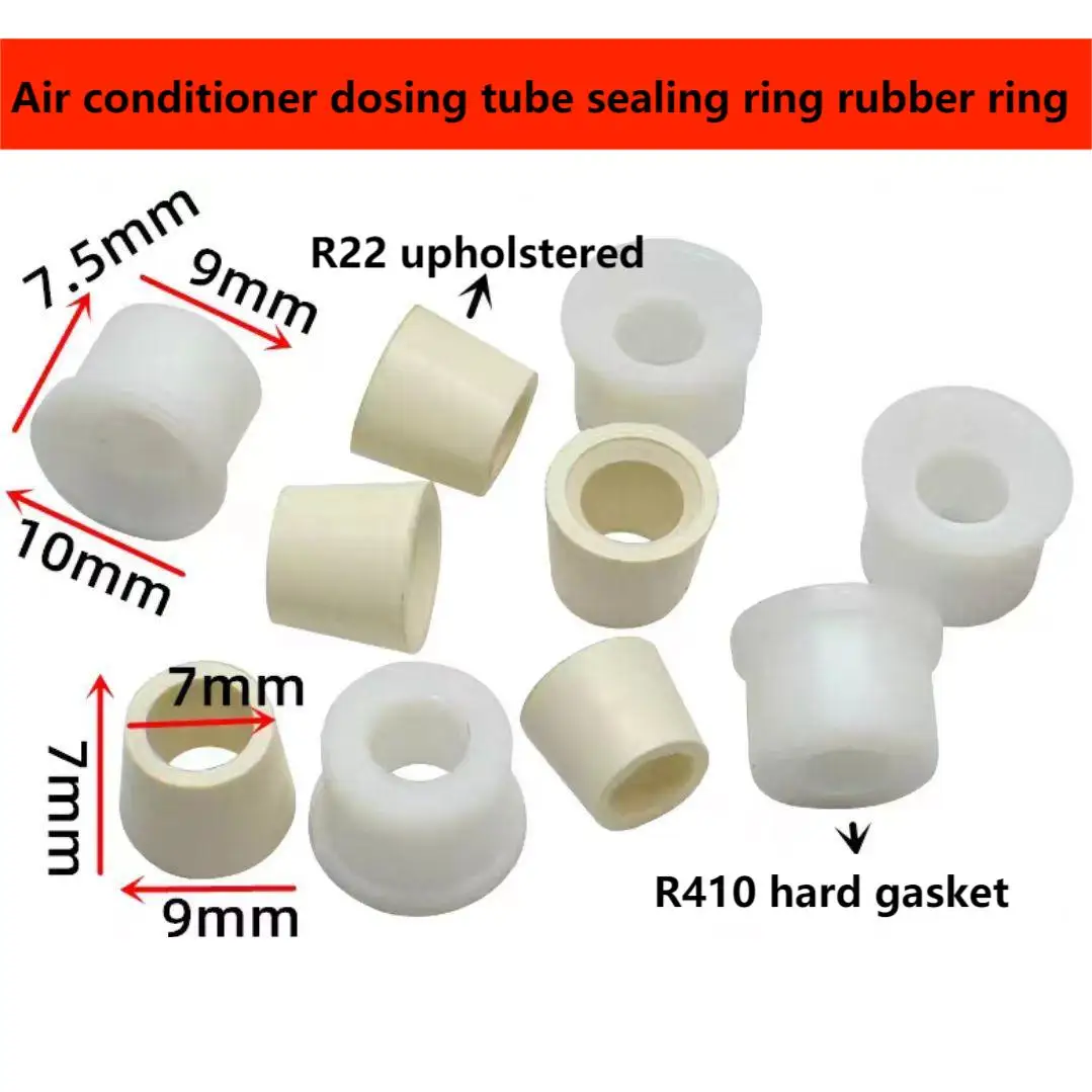 Air Conditioner Refrigerant Dosing Pipe Fluoride Pipe Pressure Gauge Sealing Ring R22/R410A Soft (Hard) Gasket air conditioner parts air conditioning accessories