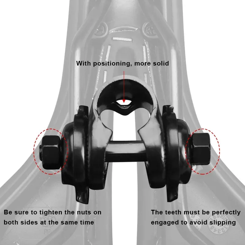Universal Quick Release Bike Seatpost Adapter and Saddle Mount Clamp