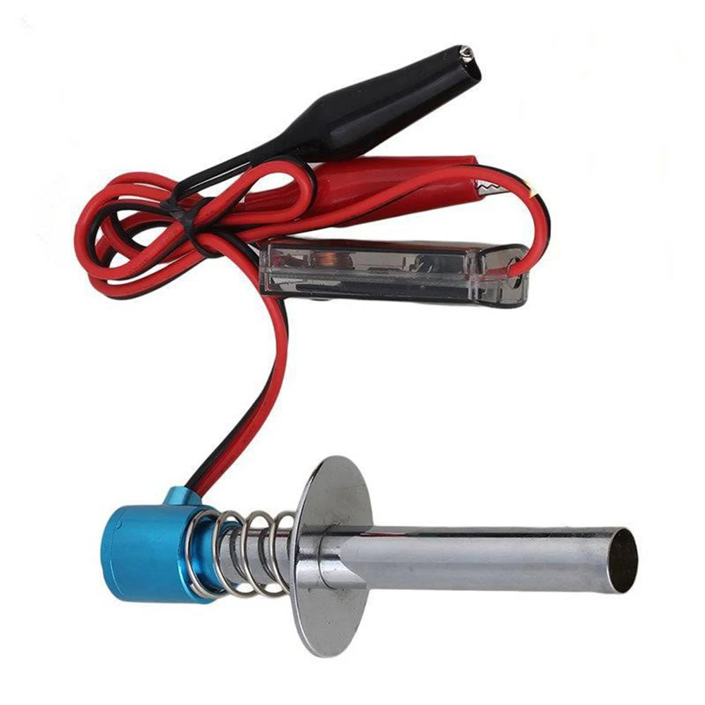 1pc 6-24V Electronic Glow Starter Ignition Upgrade Parts For 1/10 1/8 RC Cars Remote Control Cars Power Tool Accessories