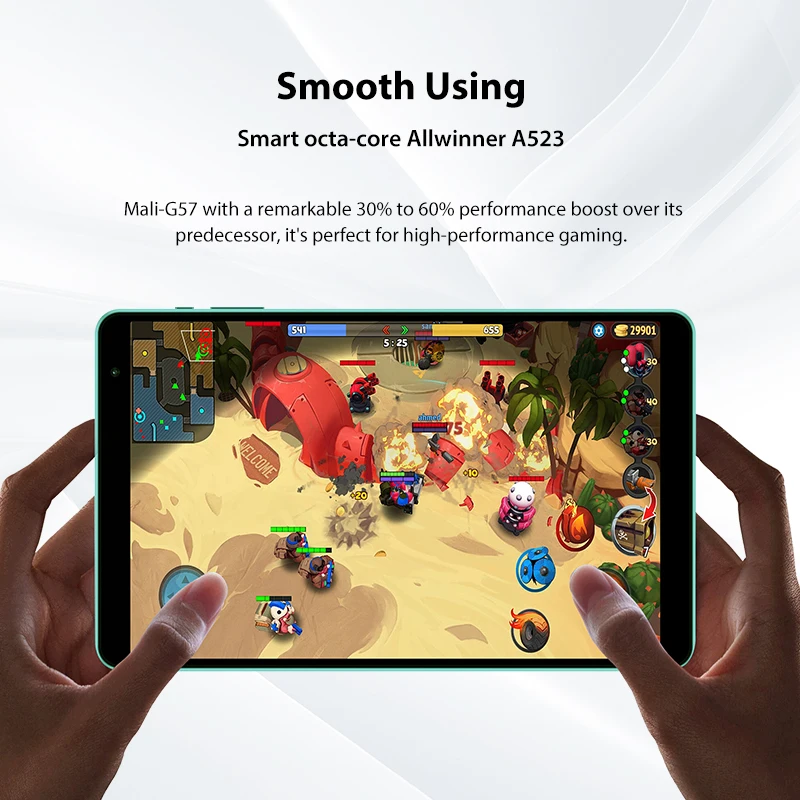 Teclast P85T Android 14 Tablet 8 Inch IPS 4+6GB RAM 64GB ROM A523 8-core Widevine L1 Wi-fi 6 Type-C 5000mAh Tablet PC Metal Body 2