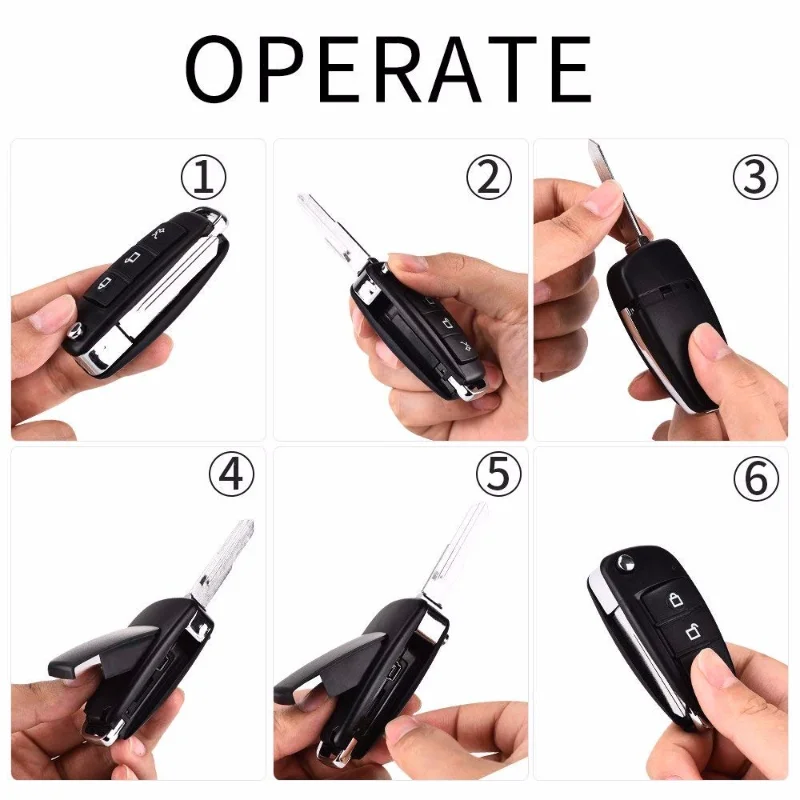 SNO HD 1080P Mini Car Key Camera Secret Action Cam IR Night Vision