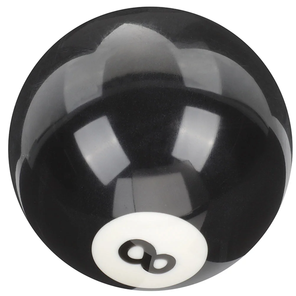 

Billiards Black Eight Ball Practice Training Cue Replace Wear-resistant Replaceable Resin Pool