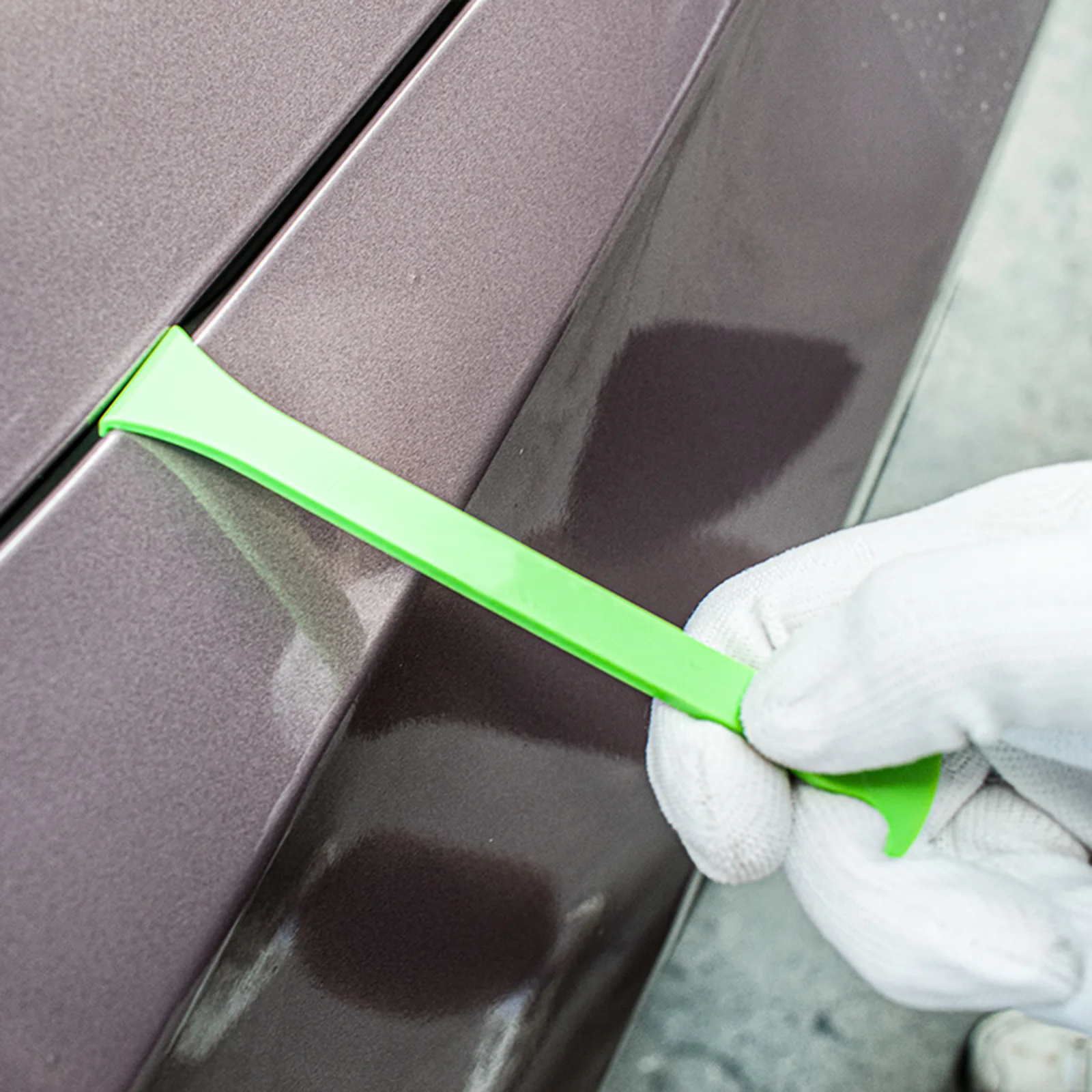 Vinyl Car Wrap Tool 3Pcs Car Styling Stick Squeegee Window Tinting Kit Corner Scraper Curves Slot Tucking Tools Gap Film Cutter car wrapping tools,window tinting squeegee,vinyl squeegee,window tint squeegee,automotive film tools