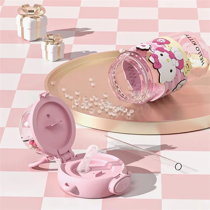 Leak Proof Kids Water Bottle Space Cup