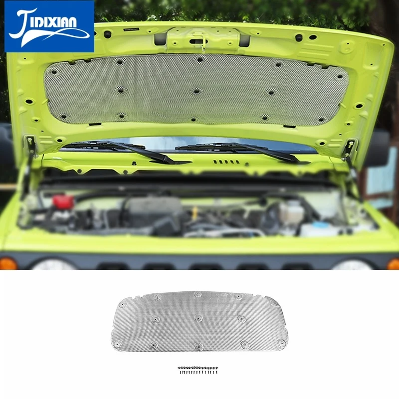JIDIXIAN Car Engine Hood Sound Heat Insulation Cotton Pad Accessories for Suzuki Jimny Up