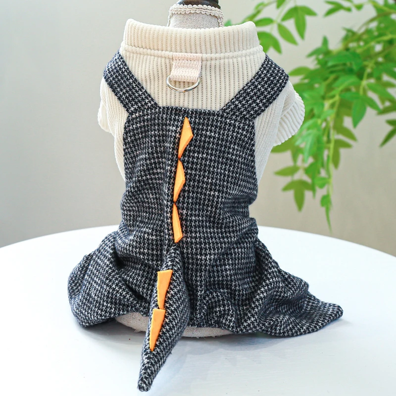 Pet Winter Clothes Jumpsuit Small Dog Costume Rompers Poodle Bichon