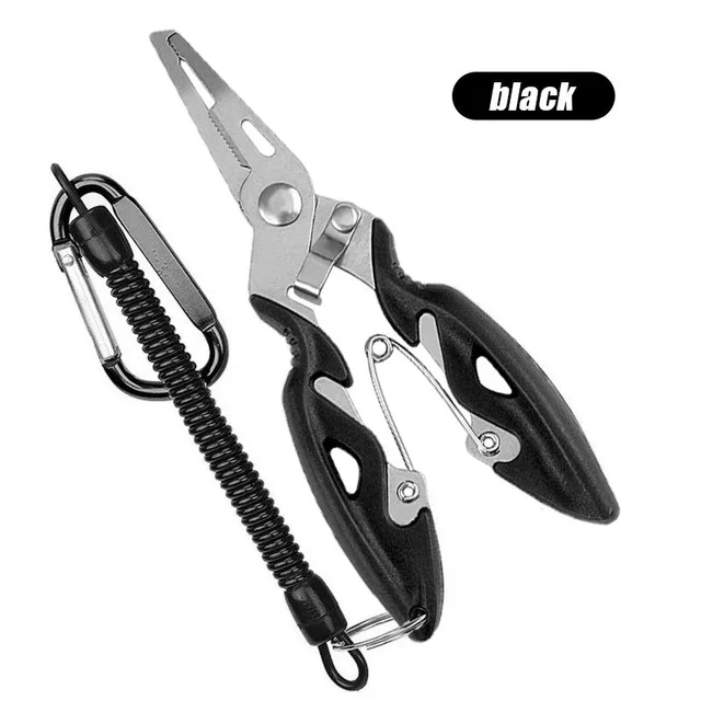 Multifunctional Curved Mouth Road Sub Pliers Cutting Lines Uncoupling Fish Hooks Opening Coils Outdoor Fishing Tools Plier 6