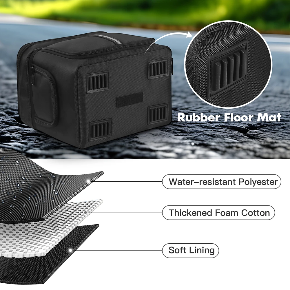 Portable Travel Case with Handle Power Station Storage Case Protective Storage Bag for BLUETTI EB3A 268Wh LiFePO4 Battery Backup