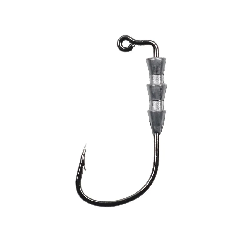 20/40PCS Hover strolling Hooks 0.6g 1g Jig Head Hooks jigging hook High Carbon Steel Aberdeen Jig small fishing hook Bass Trout