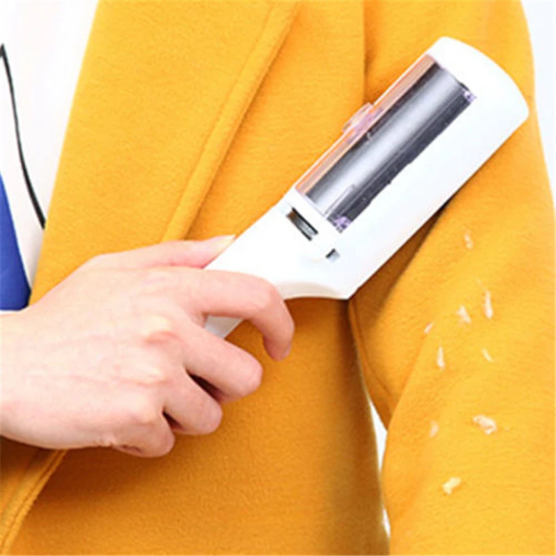Fashion Fur Remover Sweeper Shaver With Clothes Brush Clothing Lint Dust Coat Sticky Remove Pets Hair Cleaner Rotated Brush