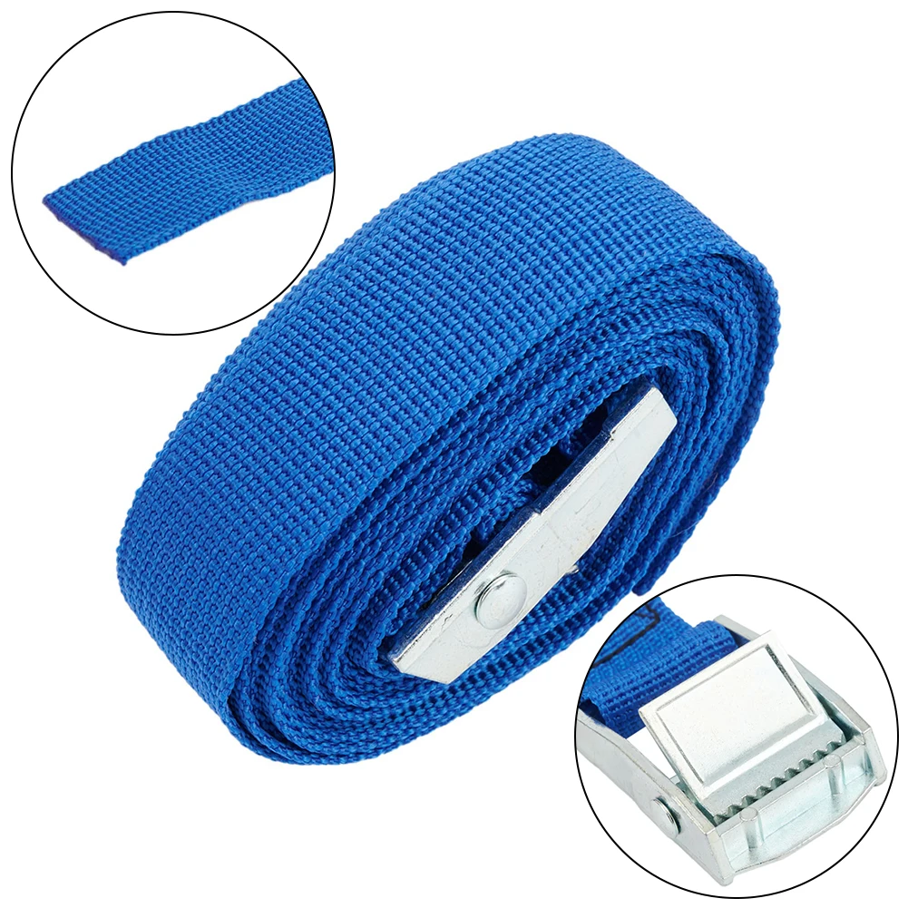 

1PC Belt Cargo Cargo Straps Metal Buckle Strong Ratchet Belt Tow Rope For Car Motorcycle 1 Ratings High Quality